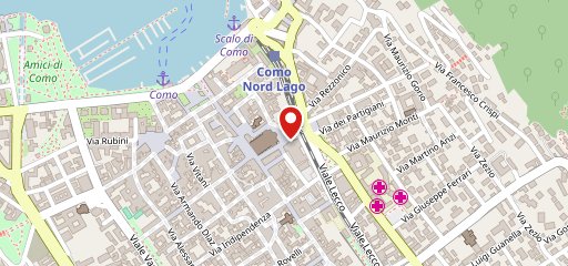 La Farcia Como sulla mappa