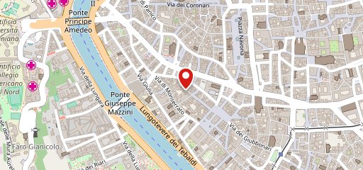 La Fiaschetta - cantina e cucina - sulla mappa