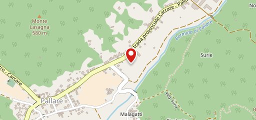 La Forchetta d'Oro sulla mappa