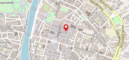 Ristorante La Forchetta Parma sulla mappa