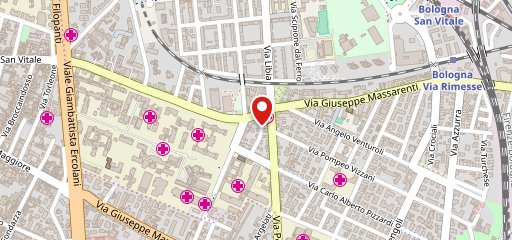 Rosticceria Cinese La Fortuna Bologna sulla mappa