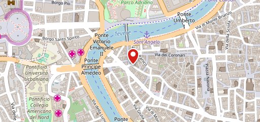 La Fraschetta di Castel Sant’Angelo sulla mappa