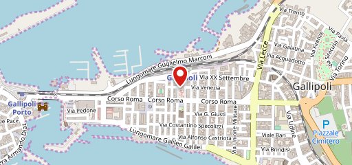 La Fraschetta Osteria Romana Gallipoli sulla mappa