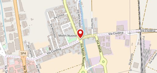 Gelateria Molin Nuovo sulla mappa