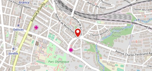 Restaurant La Terrasse de Montchoisi sulla mappa