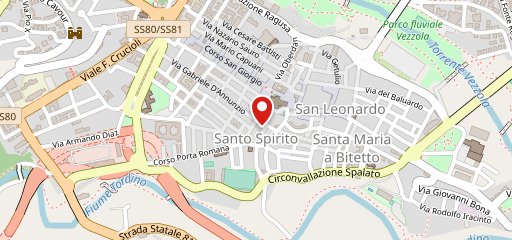 Ristorante La Granseola Teramo sulla mappa