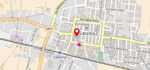 Ristorante Pizzeria La Grotta, Cascina sulla mappa