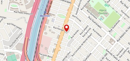 La Guapa Empanadas no mapa