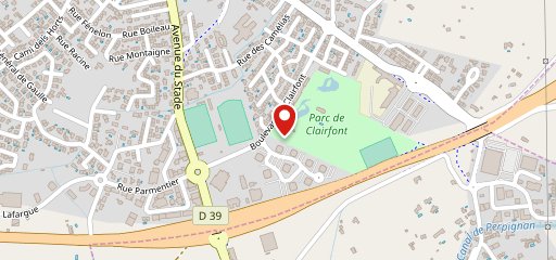 La Guinguette De Clairefont sur la carte