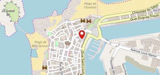 Le Café du Coin d'en Bas de la Rue du Bout de la Ville d'en Face du Port - La Java (Maison Samoy-Coulon-Goupil) sur la carte