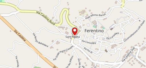 Pizzeria La Lanterna sulla mappa