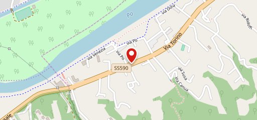 La Luna E I Falò sulla mappa