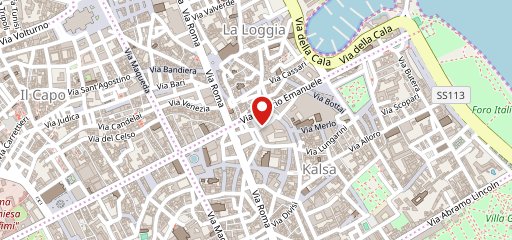 La Martorana sulla mappa