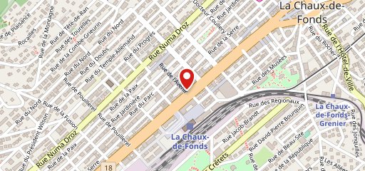 La Mort Subite sulla mappa