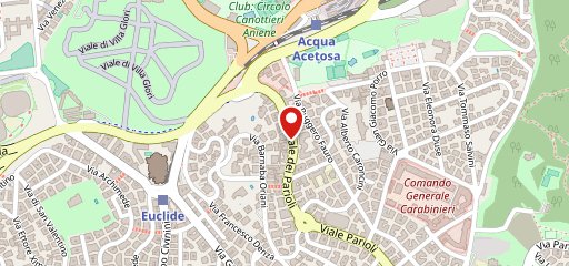 La Pariolina sulla mappa