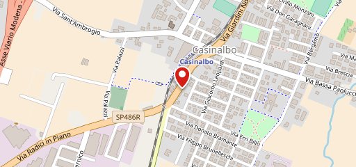 Piadineria La Piada di Via Giardini sulla mappa