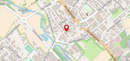 Trattoria romana l’osteria del genio sulla mappa