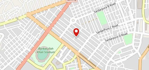 La Pino'z Pizza-Sardarpura, Jodhpur on map