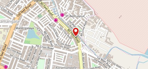 La Pino'z Pizza - Kormangala on map