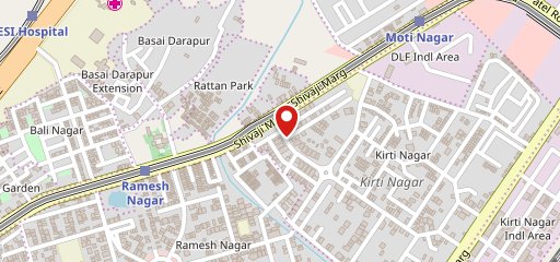 La Pino’z Pizza Kirti Nagar on map