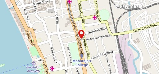 La Pinoz Pizza Kochi, Kerala on map