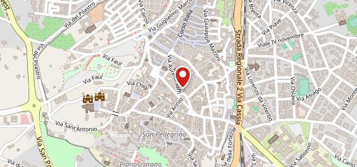 La Pinseria di Viterbo sulla mappa