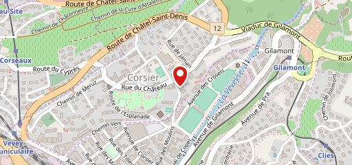 La Pinte du Châtelard sulla mappa