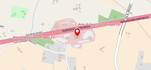 La Pioppa ovest sulla mappa