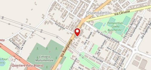 La pizza da Salvo sulla mappa