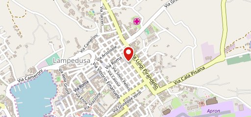 Trattoria La Risacca Lampedusa sulla mappa