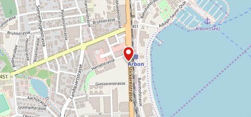 Pizzeria Restaurant La Riva sulla mappa