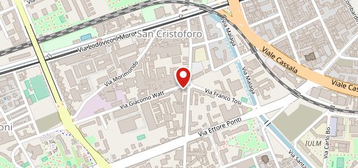 Pizzeria La Roccia sulla mappa