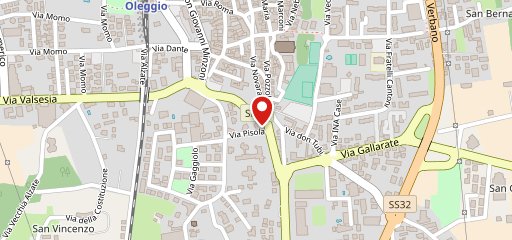 Pizzeria Ristorante La Rosa Dei Venti sulla mappa