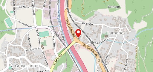 Ristorante La Rupe di San Zeno sulla mappa