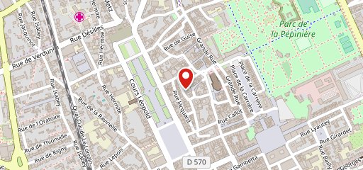 La Source sur la carte