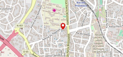 Hôtel Le Pigonnet 5 étoiles - Esprit de France sur la carte