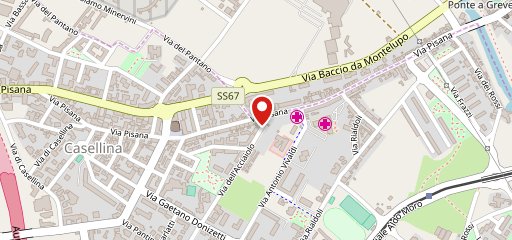 La taverna di Castruccio sulla mappa