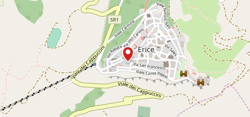 La Tavernetta Erice sulla mappa