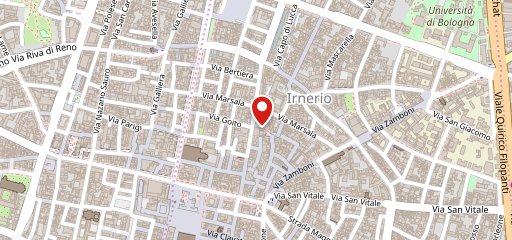 la trattoria del tempo buono sulla mappa