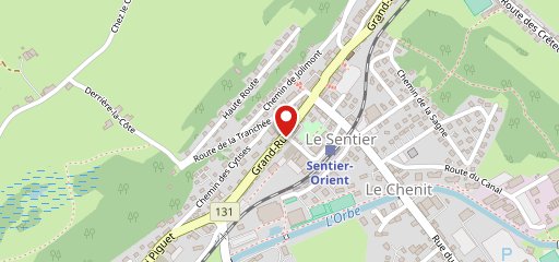 Restaurant Black Lions sulla mappa