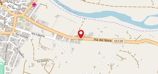 Pizzeria Orion La Veranda sulla mappa