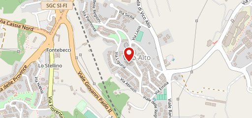 Pizzeria La Veranda Siena sulla mappa