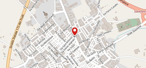 La vetrina del Fornaio sulla mappa