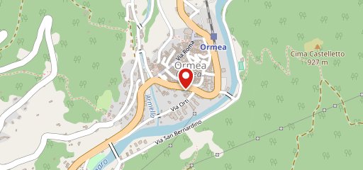 La Via Del Sale sulla mappa