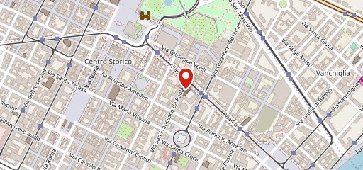 La via del sale sulla mappa