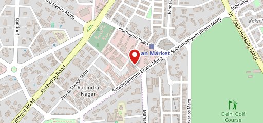 La Vie Pizzeria Khan Market on map