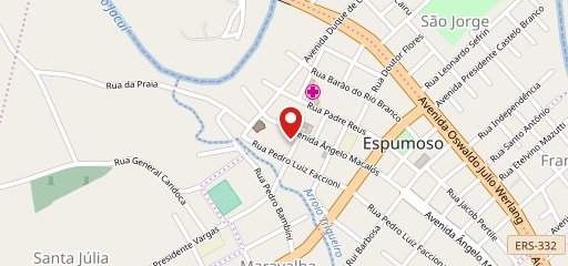 Labaredas Container no mapa