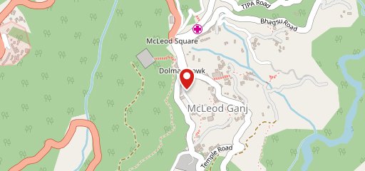 Labooze Cafe Bar Lounge Mcleodganj on map