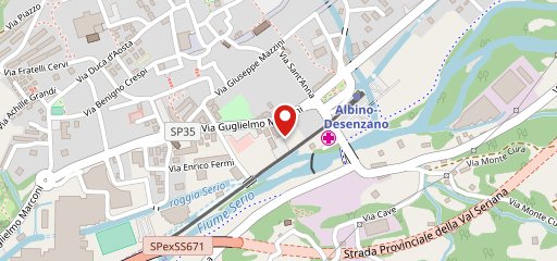 Produzione gelato bergamo - Laboratorio gelateria Franca sulla mappa