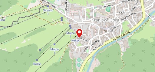 Lačni Kekec sulla mappa